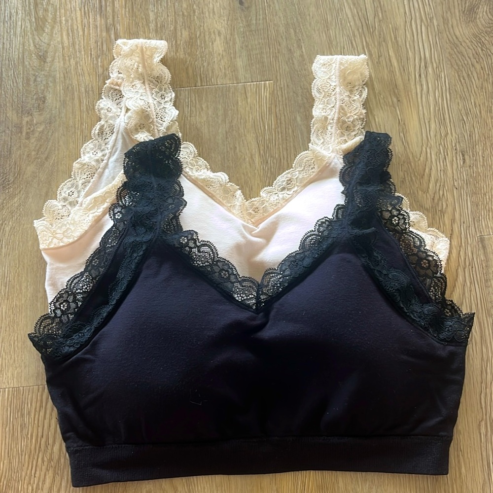Lindex Bras Set of 2 Size L